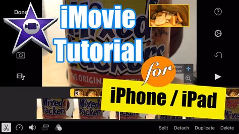 IMovie For IPhone Tutorial Split Screen Video YouTube