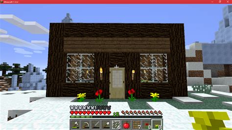 Minecraft Screenshots Tundra House By Xsnowshadowx On Deviantart