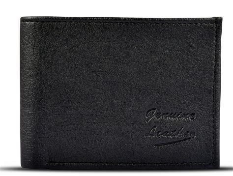 Male Men Black Leather Bifold Wallet Card Slots At Rs Piece In