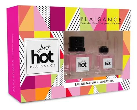 Set Perfume Just Hot Edp Ml Miniatura Plaisance Cuotas sin interés