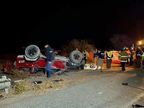 Muere Hombre Tras Fuerte Volcadura Carretera Notigram