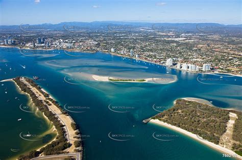 Gold Coast Broadwater Island Qld Aerial Photography