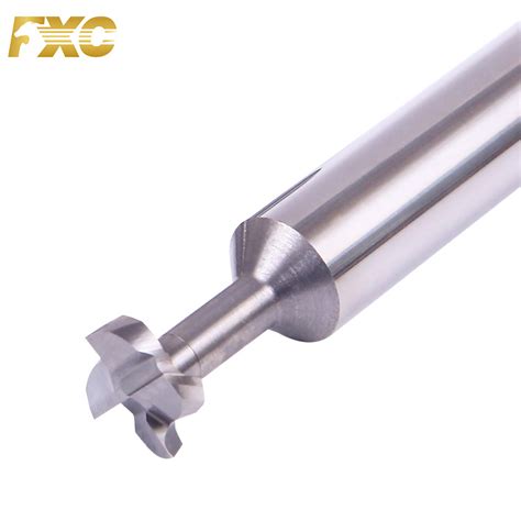 Standard Size Carbide T Slot End Mill Router Bits Customized Tool 4