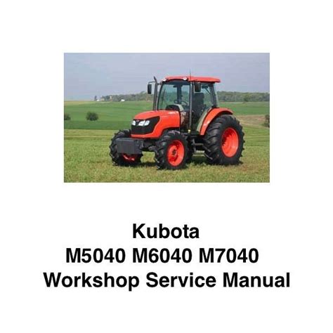 Manualspro Kubota M7040 Repair Manual Workshop Service Flickr