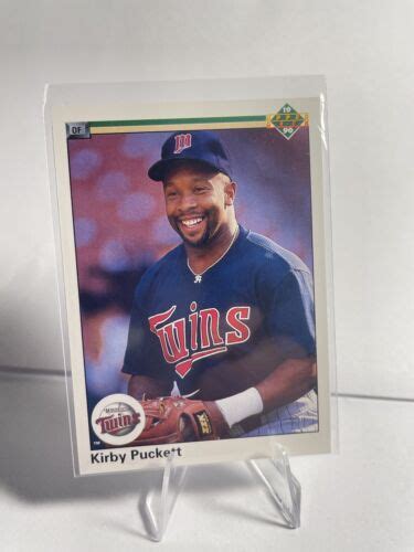 Upper Deck Kirby Puckett Ebay