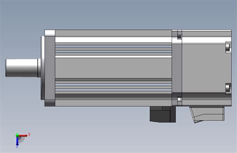 伺服驱动器ms 60st M01330b 20p41004solidworks 2012模型图纸下载 懒石网