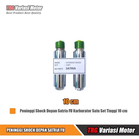 Peninggi Shock Depan Satria Fu Karburator Sambungan Sok Shok Skok Trg