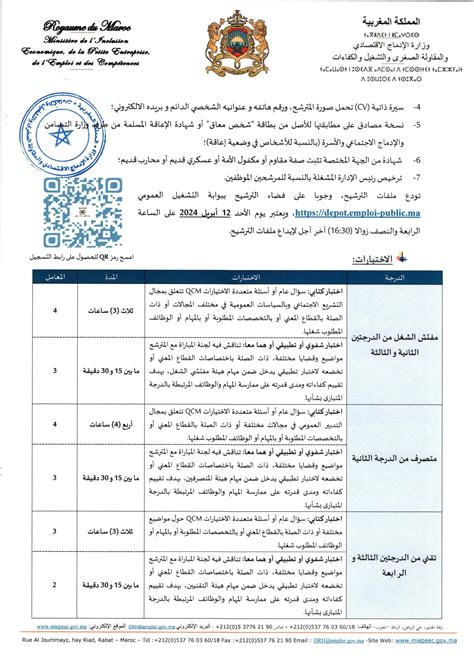 Liste Des Convoqu S Oral Concours Minist Re De Linclusion Economique