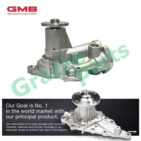 Gmb Engine Water Pump Gwm A For Mitsubishi Pajero D Ka T Lazada