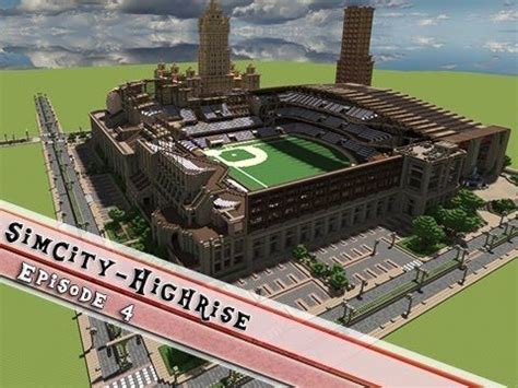 Minecraft Baseball Stadium