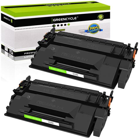 2 Black Cf226x High Yield Toner Cartridge Fit Hp Laserjet Pro M402 Mfp