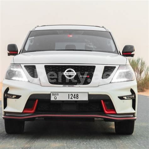 Rent A Nissan Patrol V With Nismo Bodykit White Id In