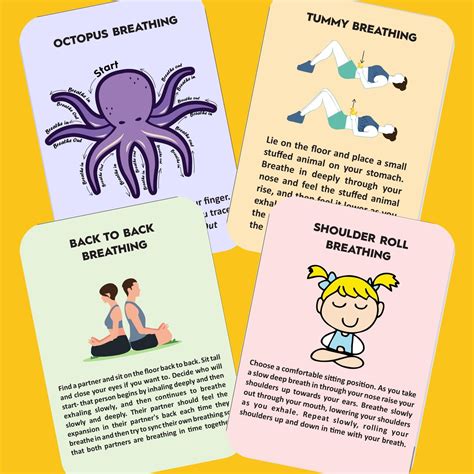 Mindfulness Breathing Cards Blissmind Wellness Box