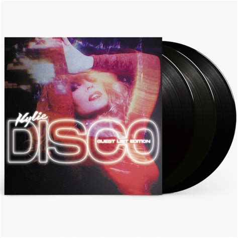 Kylie Minogue Disco Guest List Edition Triple Gatefold Lp Set