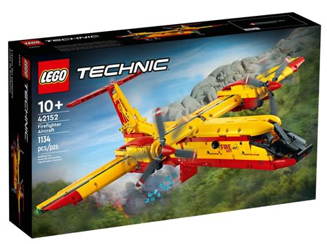 Take Flight And Fight Fires With Lego Technic Firefighter Aircraft