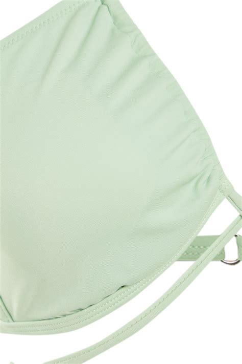TRENDYOLMİLLA Yeşil Straplez Bağlamalı Bikini Üstü TBESS BU Fiyatı Yorumları Trendyolmilla