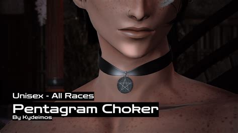 K Pentagram Choker The Glamour Dresser Final Fantasy Xiv Mods And