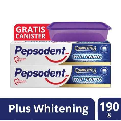 Jual Pepsodent Action Pasta Gigi Whitening G X Free Lunch Box