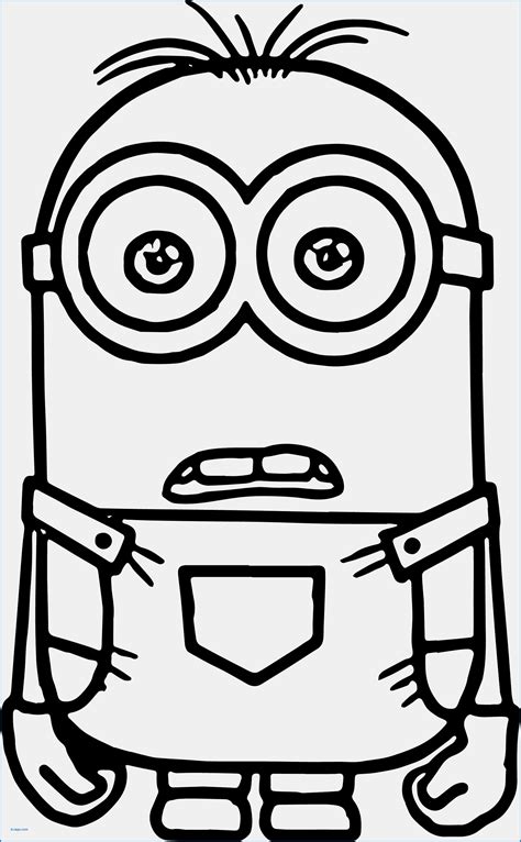 Minion Overalls Printable Template