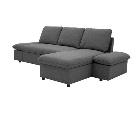 canape convertible meridienne reversible  tissu anthracite canape