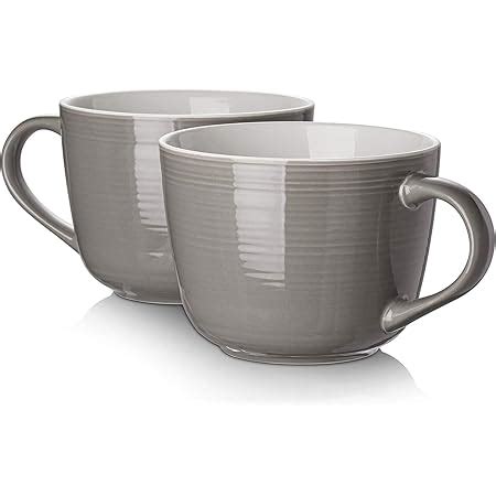 Amazon Dowan Coffee Mug Ceramic Soup Mugs With Handles Oz