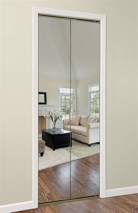 Series 4002 Bifold Mirror Door | Mirrored bifold closet doors, Mirror ...