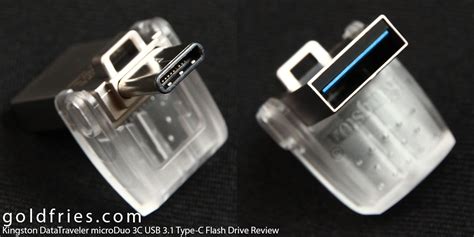 Kingston DataTraveler microDuo 3C USB 3.1 Type-C Flash Drive Review ...