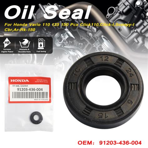 Oil Seal Water Pump X X For Honda Vario Motorcycle