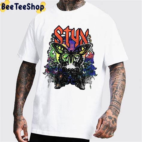 Butterfly Styx Rock Band Unisex T Shirt Beeteeshop