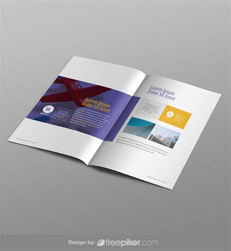 Freepiker Brochure And Booklet Mockup