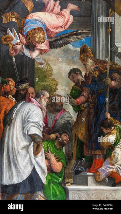 Veronese Consecration Of Saint Nicholas Hi Res Stock Photography And