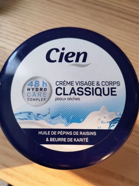 Cien Classic Crème Pour La Peau Inci Beauty