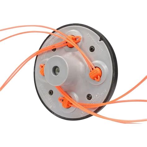4 Lines Universal String Trimmer Head For Gasoline Lawn Mower Brush Cu