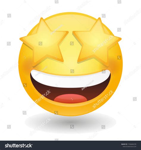 Star Struck Eyes Emoji Vector Art Stock Vector (Royalty Free ...