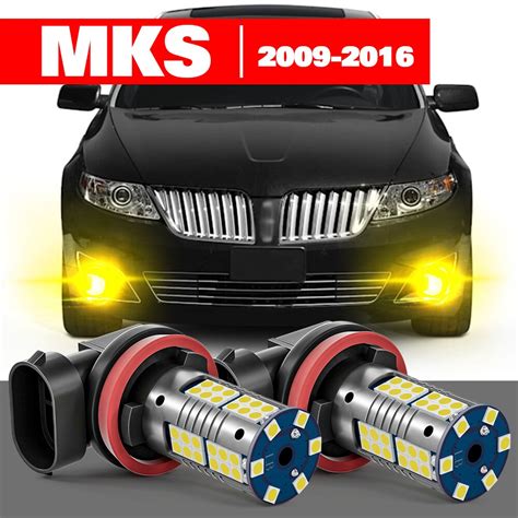 For Lincoln Mks Accessories Pcs Led Fog Light