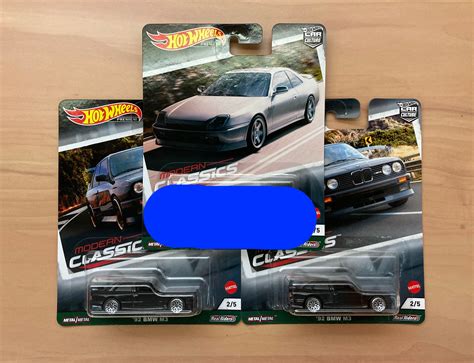 Hot Wheels Premium Modern Classics BMW M Honda Prelude Selection