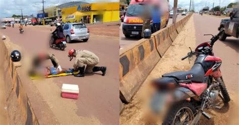 Mulher Fica Ferida Ao Se Envolver Em Acidente De Moto Na Br 230 Polícia O Liberal