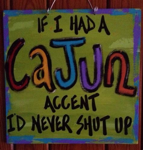 Hand Painted Cajun Accent Sign By Southerndysfunktion On Etsy