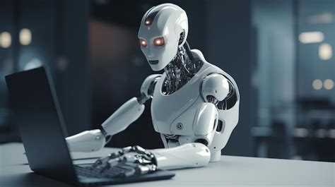 Робот-советник роботизированная концепция чат-бота Робот-палец ...