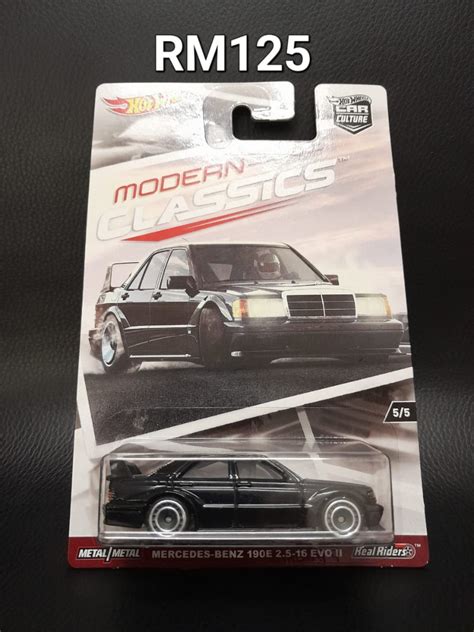 Hot Wheels Mercedes Benz 190E 2 5 Modern Classics Car Culture Hobbies Toys Toys Games On
