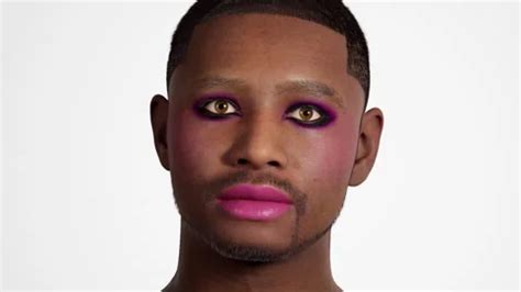 Portrait Gay Man Isolated On Studio Bac Stock Video Pond