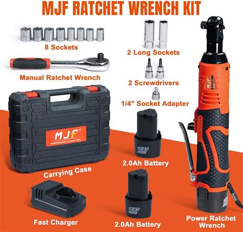 MJF Cordless Ratchet Wrench Set Review