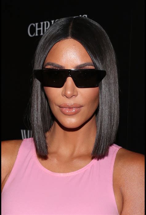 Foto O Blunt Bob Um Dos Cortes De Cabelo Do Momento Kim Kardashian