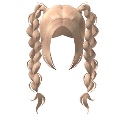 Y K Blonde Braided Pigtails S Code Price Rblxtrade