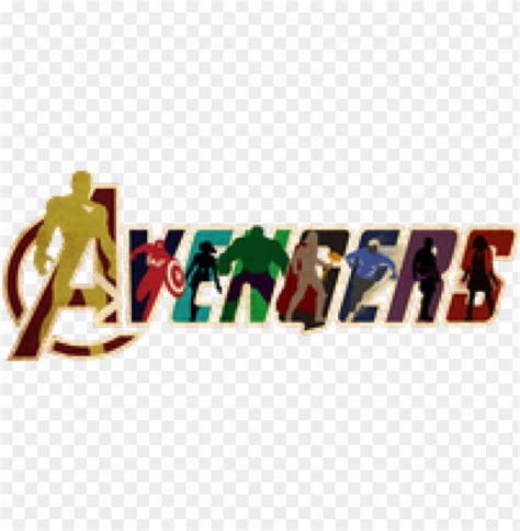 Red Marvel Avengers Logo