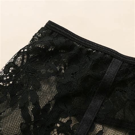 2020 Women Sexy Three Piece Lace Harness Set Lingeries Lady Sexy Set Sex Garter Print Lace Big