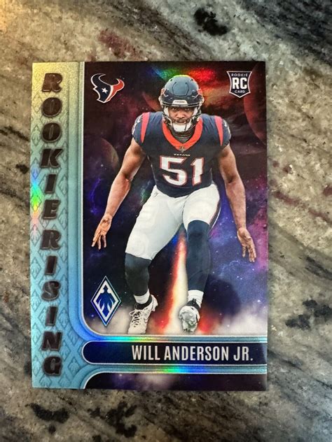 2023 PANINI PHOENIX ROOKIE RISING RC RIS 3 WILL ANDERSON JR TEAL 150