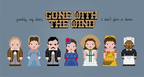 Gone With The Wind The Extended Edition Cross Stitch Pattern