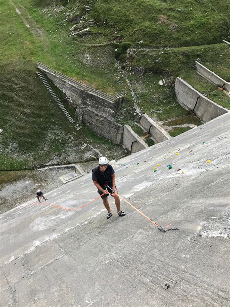 Klettersteig Staumauer Silvretta Montafon At