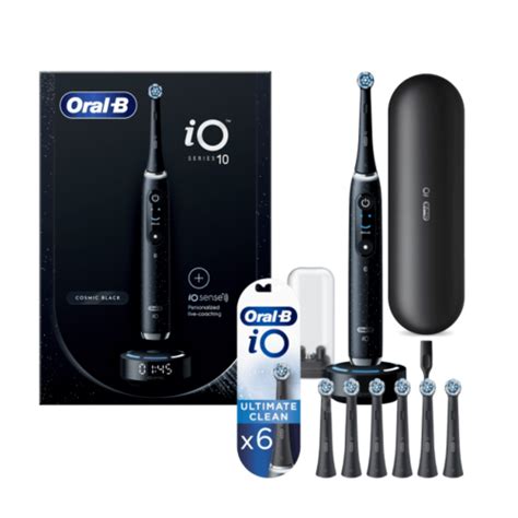 ORAL B iO 10 Czarny Końcówka szczoteczki ORAL B IO Ultimate Clean EB6